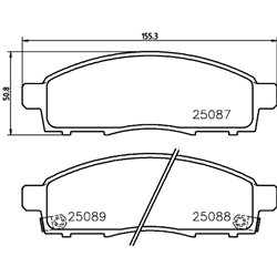 Klocki Brembo - P 54 055