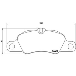 Klocki Brembo - P 65 018