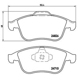 Klocki Brembo - P 68 052