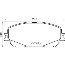 Klocki Brembo - P 68 071