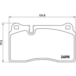 Klocki Brembo - P 85 116