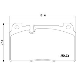 Klocki Brembo - P 85 122