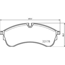 Klocki Brembo - P 85 168