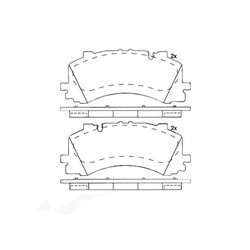 Klocki Brembo - P 85 170