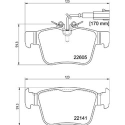 Klocki Brembo - P 23 180