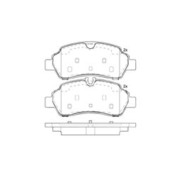 Klocki Brembo - P 24 209