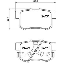 Klocki Brembo - P 28 061