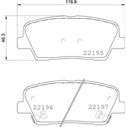 Klocki Brembo - P 30 105