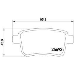 Klocki Brembo - P 50 107