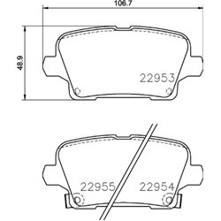 Klocki Brembo - P 59 097