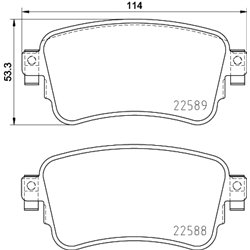 Klocki Brembo - P 61 133