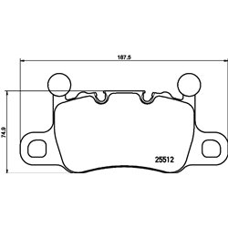 Klocki Brembo - P 65 038