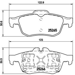 Klocki Brembo - P 68 057