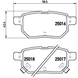 Klocki Brembo - P 83 133