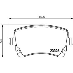 Klocki Brembo - P 85 143