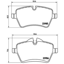 Klocki Brembo Xtra