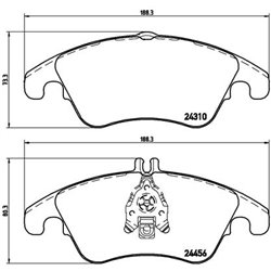 Klocki Brembo Xtra