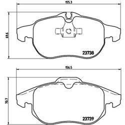 Klocki Brembo Xtra