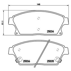 Klocki Brembo Xtra