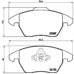 Klocki Brembo Xtra - P 61 076X