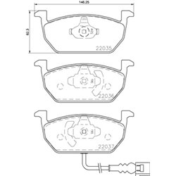 Klocki Brembo Xtra - P 85 137X