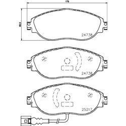 Klocki Brembo Xtra