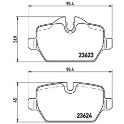 Klocki Brembo Xtra