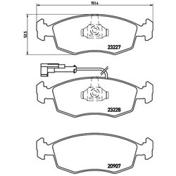 Klocki Brembo