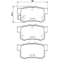 Klocki Brembo - P 79 027
