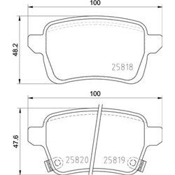 Klocki Brembo - P 23 190