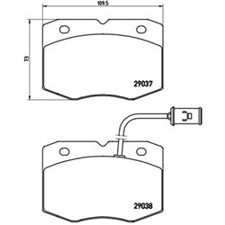 Klocki Brembo