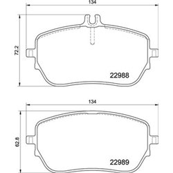 Klocki Brembo - P 50 146