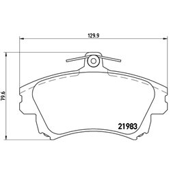 Klocki Brembo - P 54 036