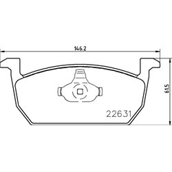 Klocki Brembo - P 85 167