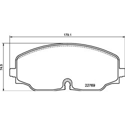 Klocki Brembo - P 85 176