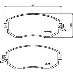 Klocki Brembo Xtra