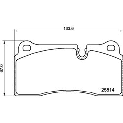 Klocki Brembo - P 06 111