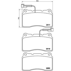 Klocki Brembo Xtra - P 23 078X