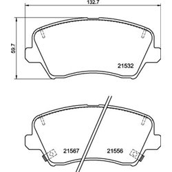 Klocki Brembo - P 30 123