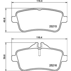 Klocki Brembo - P 50 156