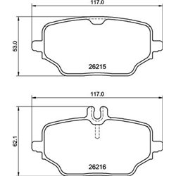 Klocki Brembo - P 50 162