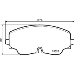 Klocki Brembo - P 85 193