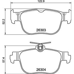 Klocki Brembo - P 85 189