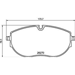 Klocki Brembo - P 85 188