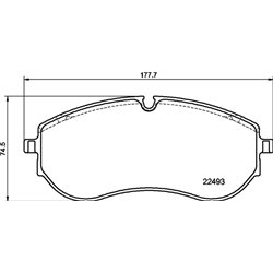 Klocki Brembo - P 85 179
