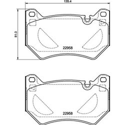 Klocki Brembo - P 85 177