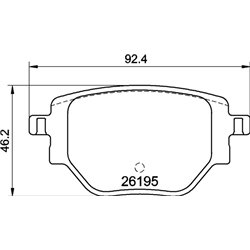 Klocki Brembo - P 59 100