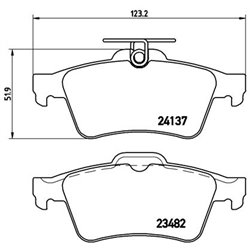 Klocki Brembo Xtra - P 59 042X