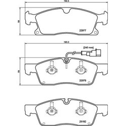 Klocki Brembo - P 48 001
