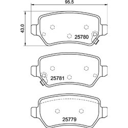 Klocki Brembo - P 30 120